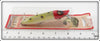 Heddon Red Head Frog Scale Vamp Spook On Card