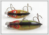 Heddon Perch River Runt & Midget River Runt Pair