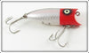 Vintage Heddon Red Head Shiner Baby Lucky 13 Lure