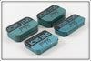 Ideal Split Shot Tin Lot Of Four