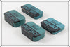 Ideal Split Shot Tin Lot Of Four