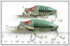 Heddon Green Shore Go Deeper River Runt Pair