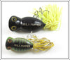 Arbogast Spinning Jitterbug In Box & Black Jitterbug Pair