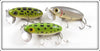 Arbogast Shad & Frog Jitterbug Lot Of Three
