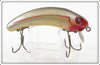 Vintage Wright & McGill Silver Scale Miracle Minnow Lure