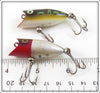 Heddon Bullfrog & Red Head Shiner Tiny Lucky 13 Pair