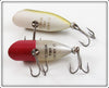 Heddon Bullfrog & Red Head Shiner Tiny Lucky 13 Pair