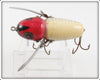 Heddon Red & White Shore Crazy Crawler