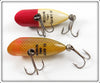 Heddon Red Head Frog Scale & Perch Tiny Lucky 13 Pair
