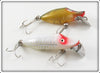 Heddon Perch Tiny Runt & White Shore Tiny Floating Runt