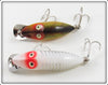 Heddon Perch Tiny Runt & White Shore Tiny Floating Runt