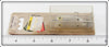 Heddon Clear Tiny Torpedo On Card