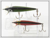 Storm Green Scale & Red Scale Thin Fin Pair