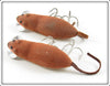 Heddon Brown Meadow Mouse Pair
