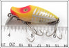 Heddon Yellow Shore Midget River Runt In Box
