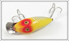 Heddon Yellow Shore Midget River Runt In Box