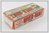 Heddon Yellow Shore Midget River Runt In Box