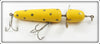 Vintage Pflueger Yellow Gold Spots Musky Globe Lure