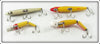 L&S Bait Co MirrOLure Lot Of Four