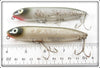 Heddon Silver Flitter Zara Spook Pair