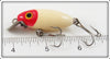 Arbogast Red Head White Spin Hula Dancer