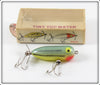 Tackle Industries Light Green Scale Tiny Top Water In Box