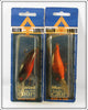 Allen Lures Red & Black Scale Crankbait Pair On Cards