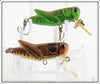 Rebel Green Grasshopper & Brown Cricket Crickhopper Pair