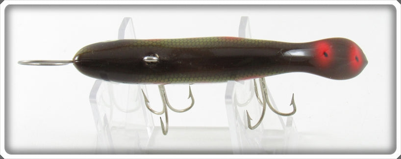 cousin fish hook Vintage Heddon Yellow Sucker With Red Dots Cousin II Lure For Sale
