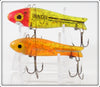 Doug English Yellow Red Head & Amber Bingo Pair With One Box