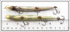 Heddon Green Shad & Black Silver Cobra Pair