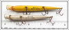 Heddon Perch & Black Wood Cobra Pair