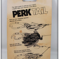 Bass Buster Black Perk Tail Frogs On Card
