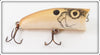 Vintage Kautzky Lazy Ike Natural Finish Chug Ike Lure