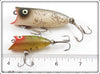 Heddon Silver Flitter Baby Lucky 13 & Perch Tiny Lucky 13 Pair
