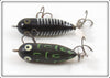 Heddon Black Shore & Bullfrog Tiny Torpedo Pair