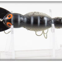 Bomber Black Back White Belly Silver Speckle Water Dog In Box