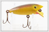 Vintage American Bait Co Gold Scale Wiggle Witch Lure