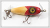 Vintage South Bend Red Arrowhead White Spin I Diddee Lure