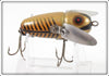 Vintage Heddon Silver Shore Crazy Crawler Lure