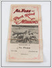 Vintage Al Foss Pork Rind Minnows Paper Insert
