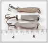 Mother Of Pearl Tiny Spoon Lot Of Three