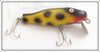 Vintage Marathon Bait Co Yellow Black Spots Rock N Roll Lure