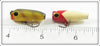South Bend Perch & Red Arrowhead Fly Oreno Pair