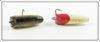 South Bend Perch & Red Arrowhead Fly Oreno Pair