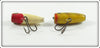 South Bend Perch & Red Arrowhead Fly Oreno Pair