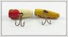 South Bend Red Arrowead & Yellow Spotted Fly Oreno Pair