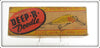 Vintage Wood's Mfg Co Frog Deep R Doodle Empty Lure Box