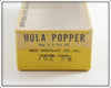 Arbogast Black Coachdog Hula Popper In Box