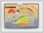 Horizon Lure Co Chartreuse Shad Ghost Minnow In Package